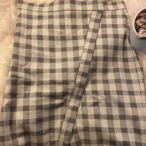 Cabi plaid skirt